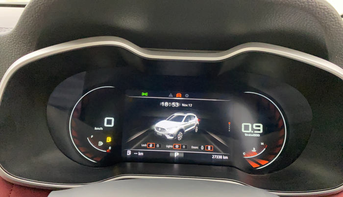 2022 MG ASTOR SAVVY 1.3 TURBO AT S RED, Petrol, Automatic, 27,333 km, Odometer Image