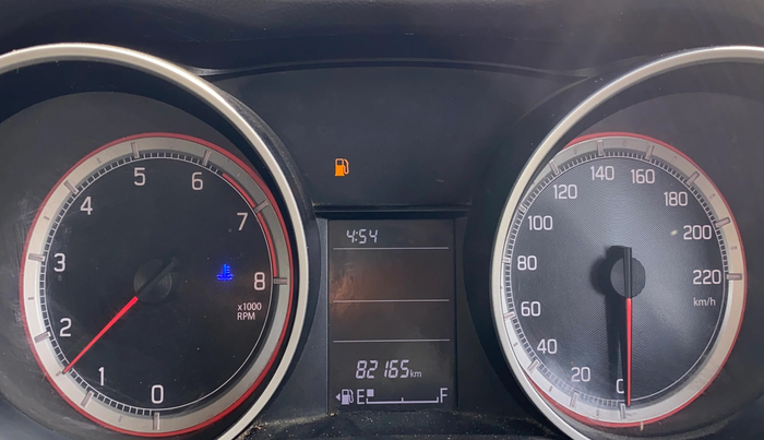 2020 Maruti Swift VXI, Petrol, Manual, 82,121 km, Odometer Image