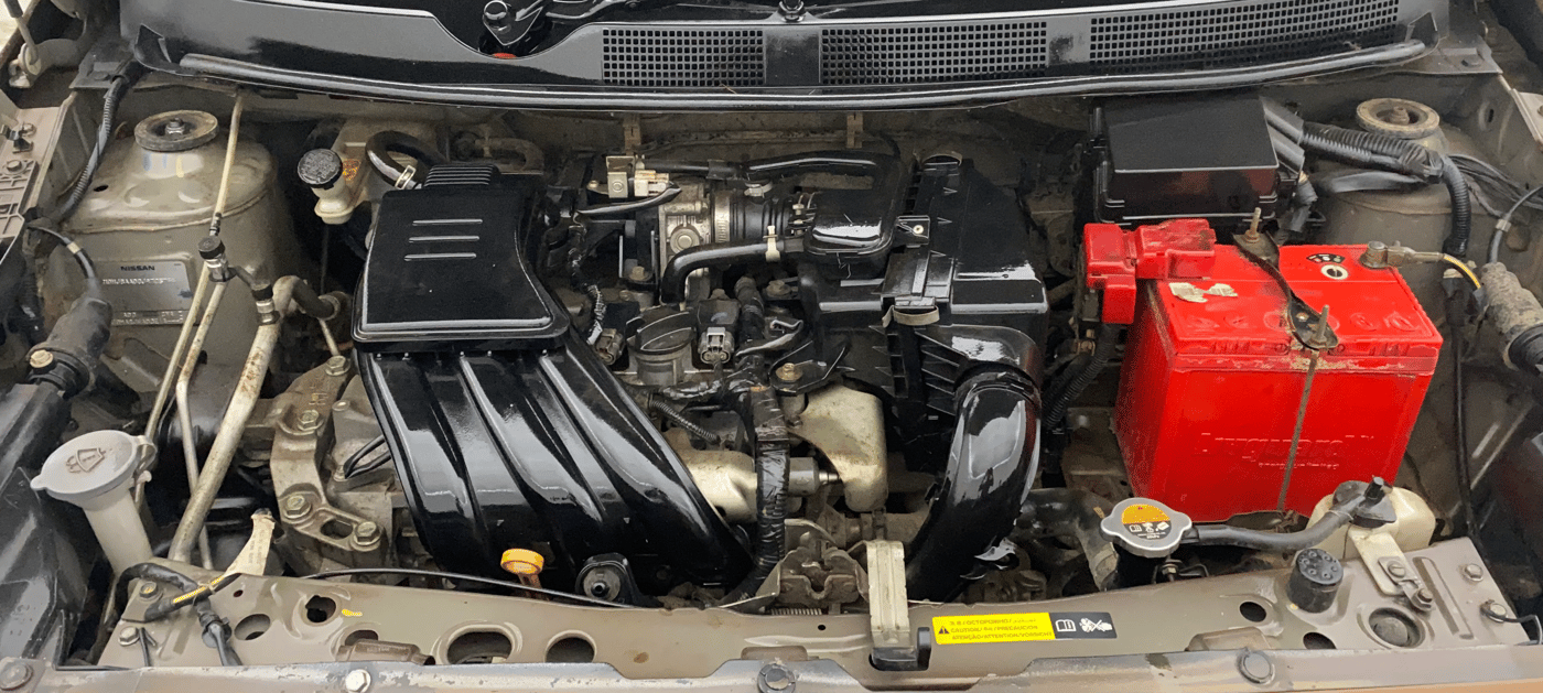 2020 Datsun Go Plus T(O), Petrol, Manual, 76,784 km, Engine View