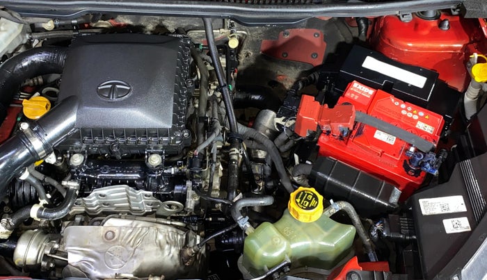 2022 Tata NEXON XZ PLUS (HS) PETROL DUAL TONE, Petrol, Manual, 87,846 km, Engine View - Left