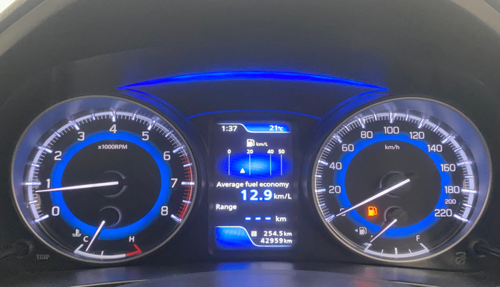 2020 Toyota Glanza G, Petrol, Manual, 42,958 km, Odometer Image