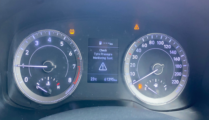 2021 Hyundai VENUE SX 1.0 (O) TURBO, Petrol, Manual, 61,353 km, Odometer Image