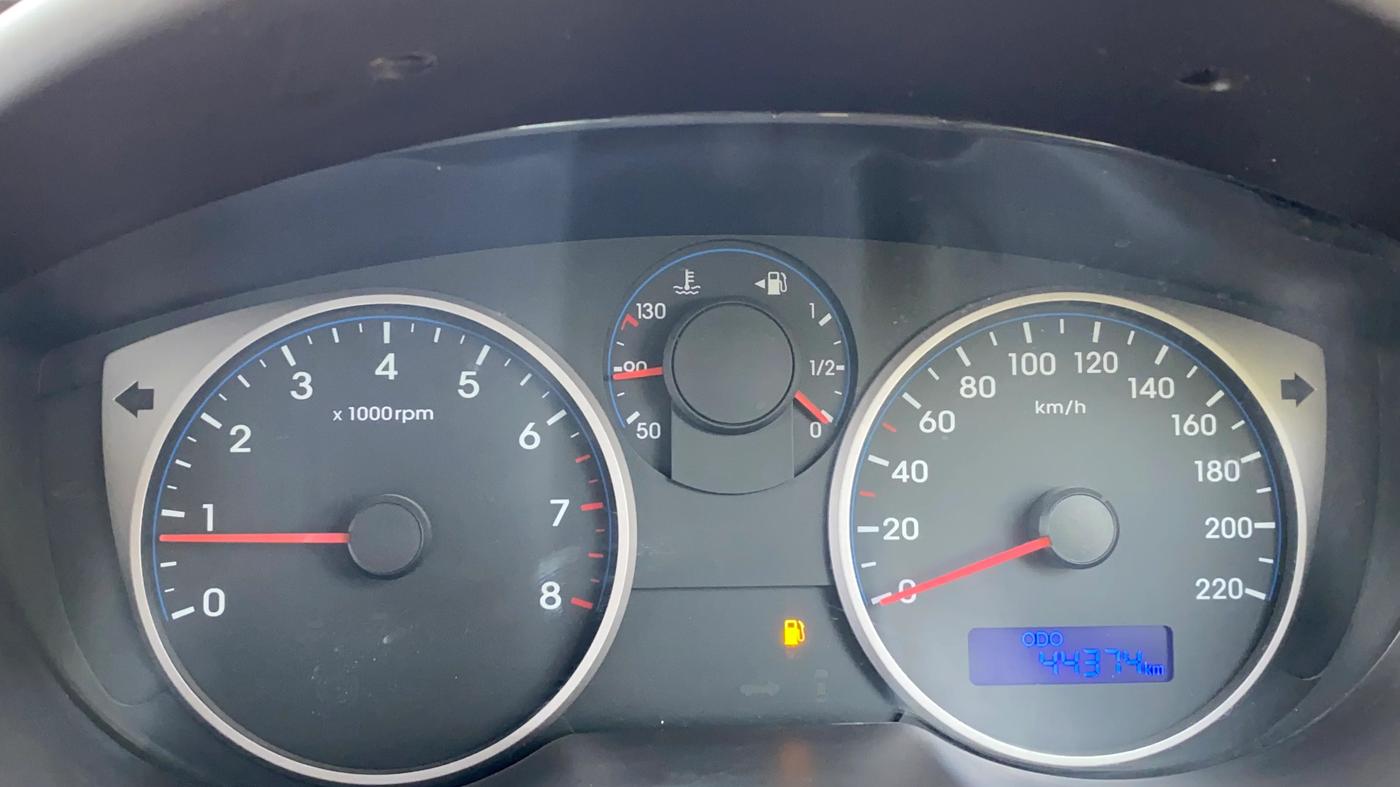 2013 Hyundai i20 MAGNA (O) 1.2, Petrol, Manual, 44,527 km, Odometer Image