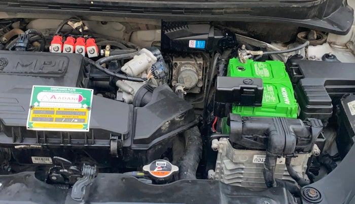 2019 Hyundai NEW SANTRO SPORTZ AMT, CNG, Automatic, 52,356 km, Engine View - Left