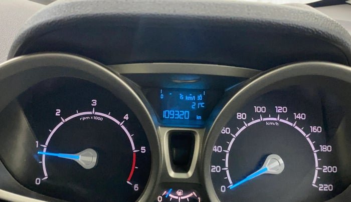 2016 Ford Ecosport TITANIUM 1.5L DIESEL, Diesel, Manual, 1,09,315 km, Odometer Image