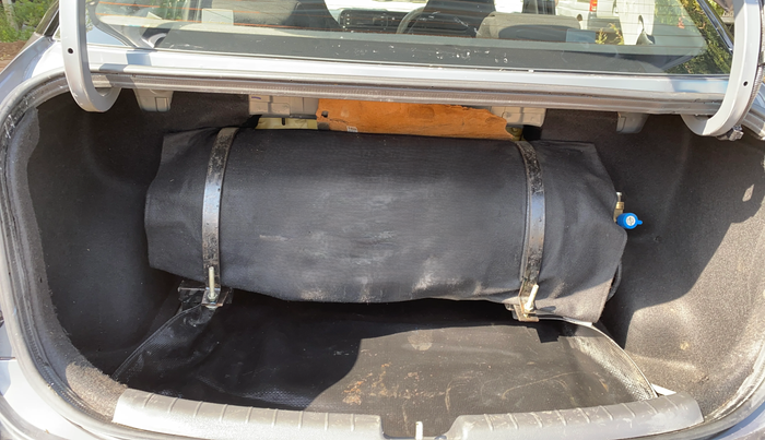 2021 Hyundai AURA S 1.2, CNG, Manual, 61,427 km, Boot Inside