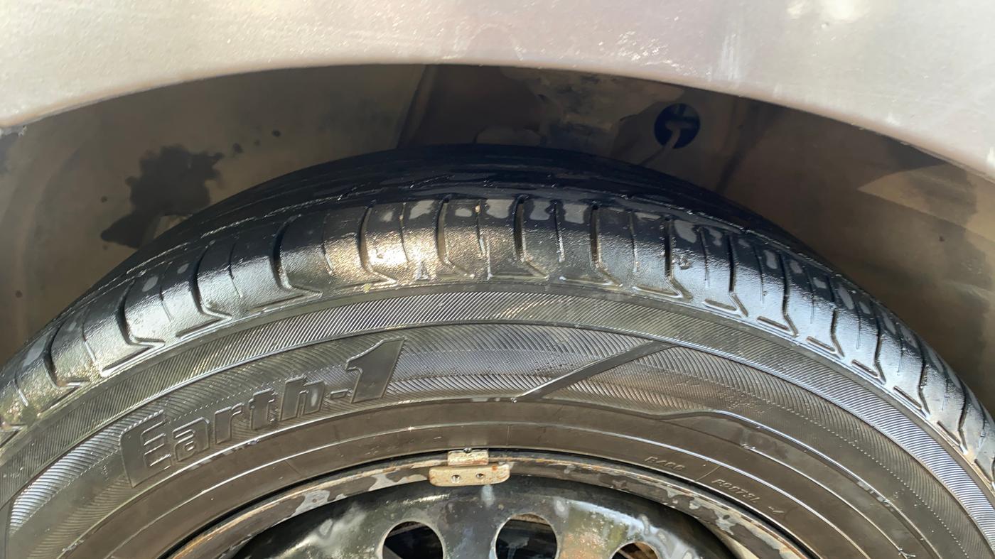 2022 Maruti Celerio VXI CNG, CNG, Manual, 1,21,942 km, Left Front Tyre Tread