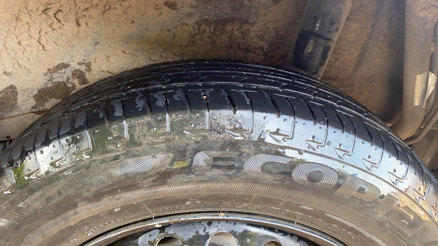 2022 Maruti Celerio VXI CNG, CNG, Manual, 1,21,942 km, Left Rear Tyre Tread