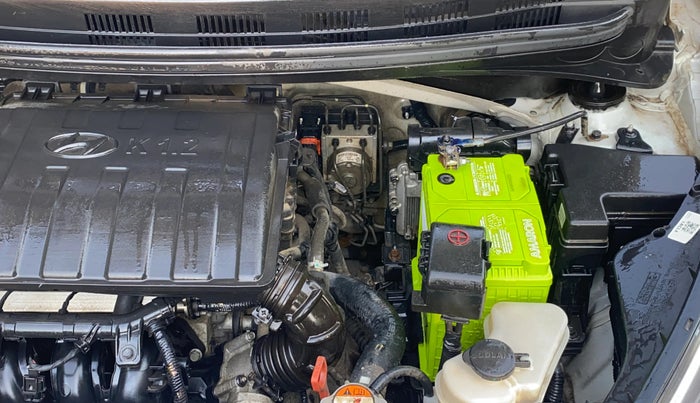 2016 Hyundai Grand i10 ASTA (O) AT 1.2 KAPPA VTVT, Petrol, Automatic, 88,175 km, Engine View - Left