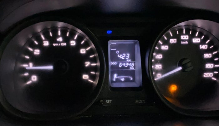 2018 Tata Tiago XM PETROL, Petrol, Manual, 64,338 km, Odometer Image