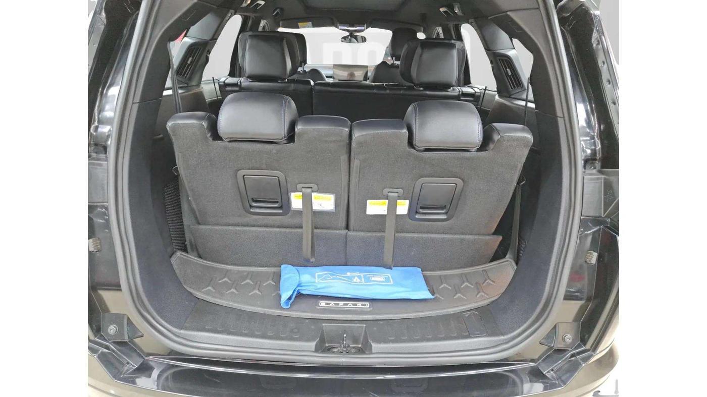 2024 Tata Safari ACCOMPLISHED DARK EDITION AT, Diesel, Automatic, 5,733 km, Boot Inside