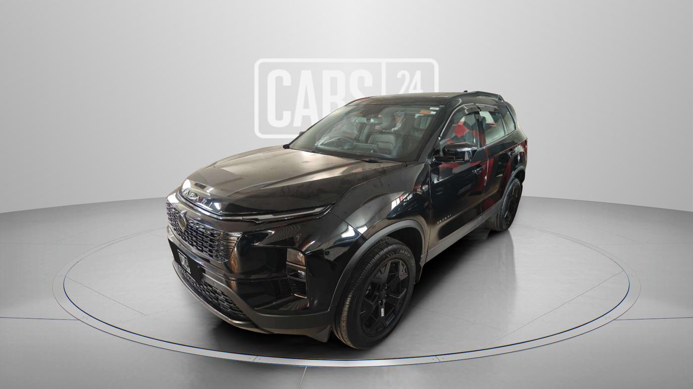 2024 Tata Safari ACCOMPLISHED DARK EDITION AT, Diesel, Automatic, 5,733 km, Left Front Diagonal