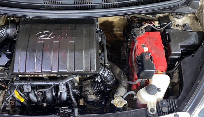 2017 Hyundai Xcent S 1.2, Petrol, Manual, 1,24,201 km, Engine View - Left