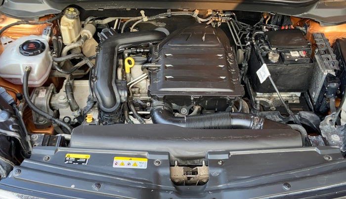 2021 Skoda KUSHAQ AMBITION 1.0L TSI AT, Petrol, Automatic, 64,270 km, Engine View