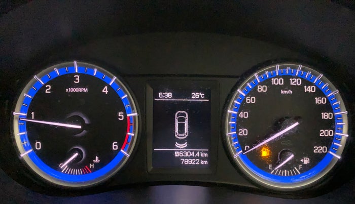2016 Maruti S Cross ZETA 1.3, Diesel, Manual, 78,922 km, Odometer Image