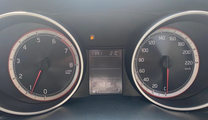 2023 Maruti Swift ZXI, Petrol, Manual, 4,273 km, Odometer Image