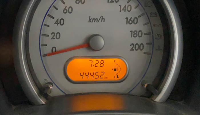 2014 Maruti Ritz VXI, CNG, Manual, 44,440 km, Odometer Image