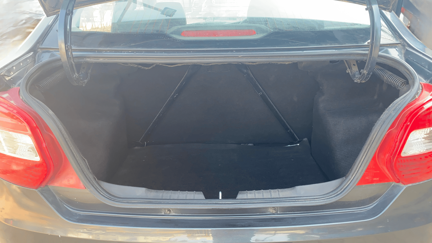 2015 Tata Zest XTA F-TRONIC DIESEL, Diesel, Automatic, 1,08,741 km, Boot Inside