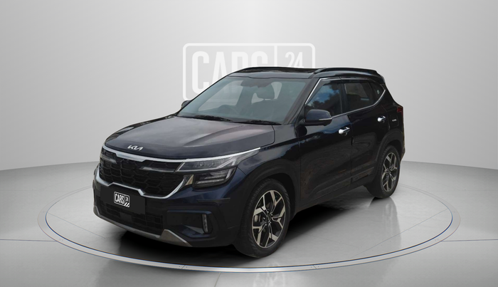 2024 KIA SELTOS  GTX Plus 1.5 Turbo Petrol DCT, Petrol, Automatic, 17,264 km, Left Front Diagonal