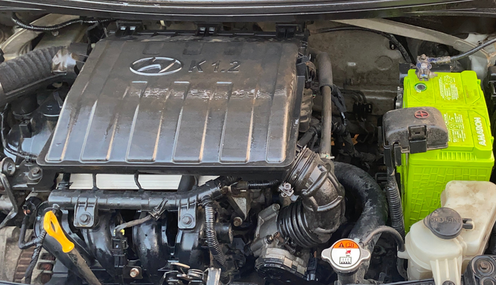 2014 Hyundai Xcent S 1.2, Petrol, Manual, 1,29,125 km, Engine View - Left