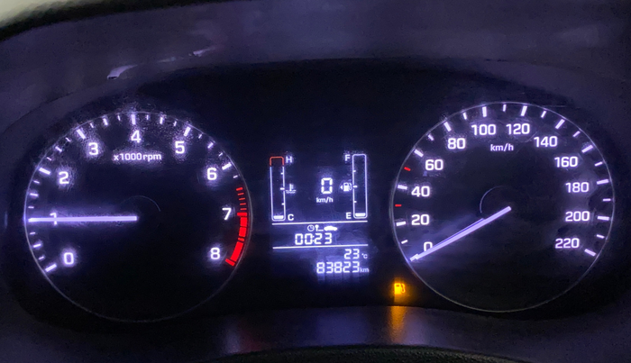 2016 Hyundai Creta SX PLUS 1.6 PETROL, Petrol, Manual, 83,823 km, Odometer Image