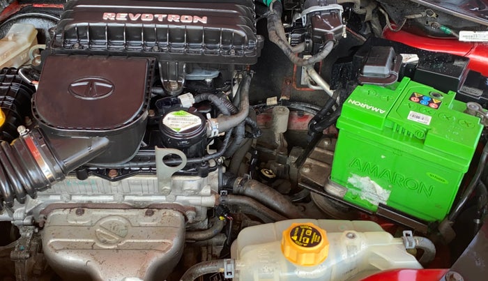 2017 Tata Tiago XT PETROL, Petrol, Manual, 40,417 km, Engine View - Left