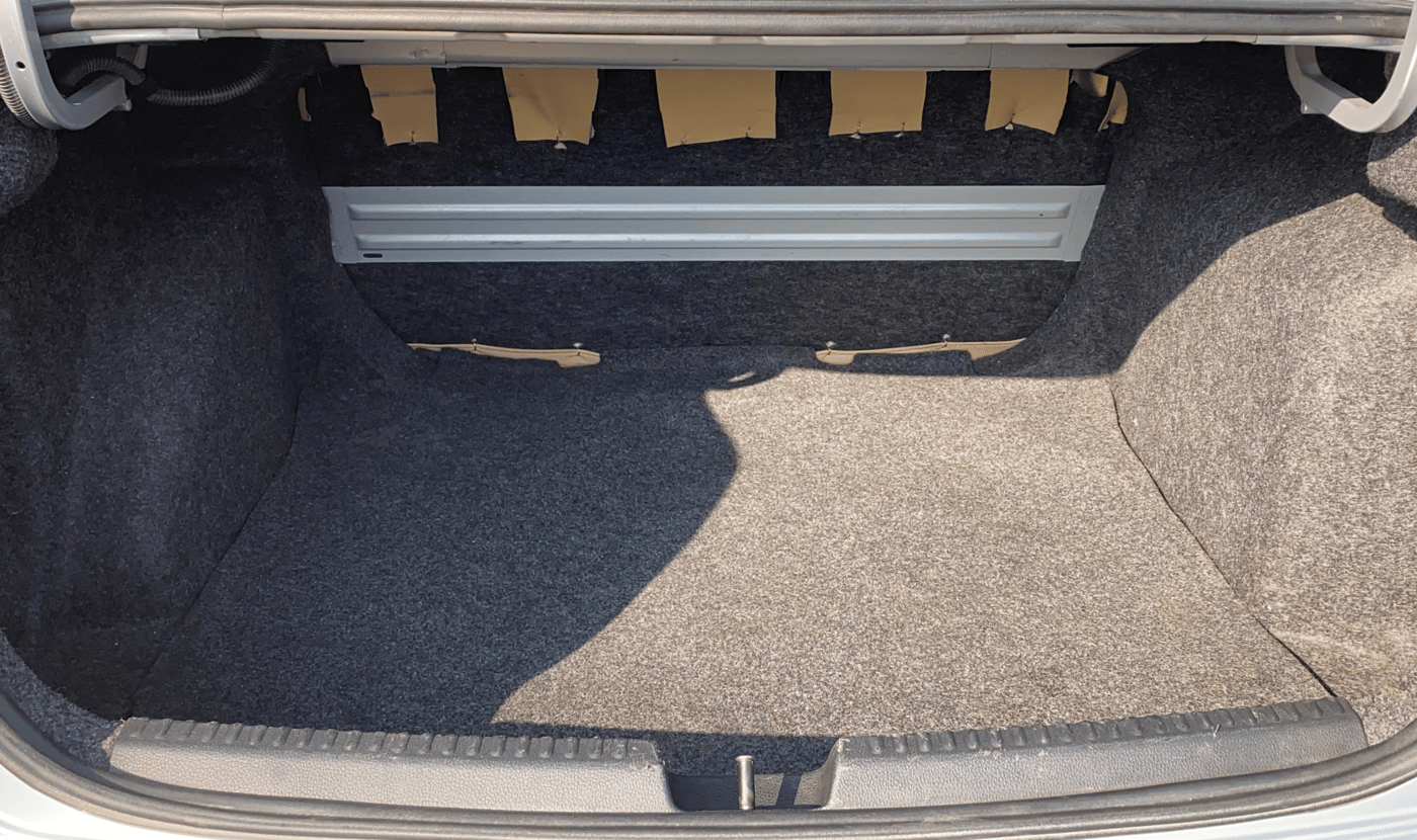 2021 Skoda Rapid AMBITION AT TSI, Petrol, Automatic, 1,06,339 km, Boot Inside