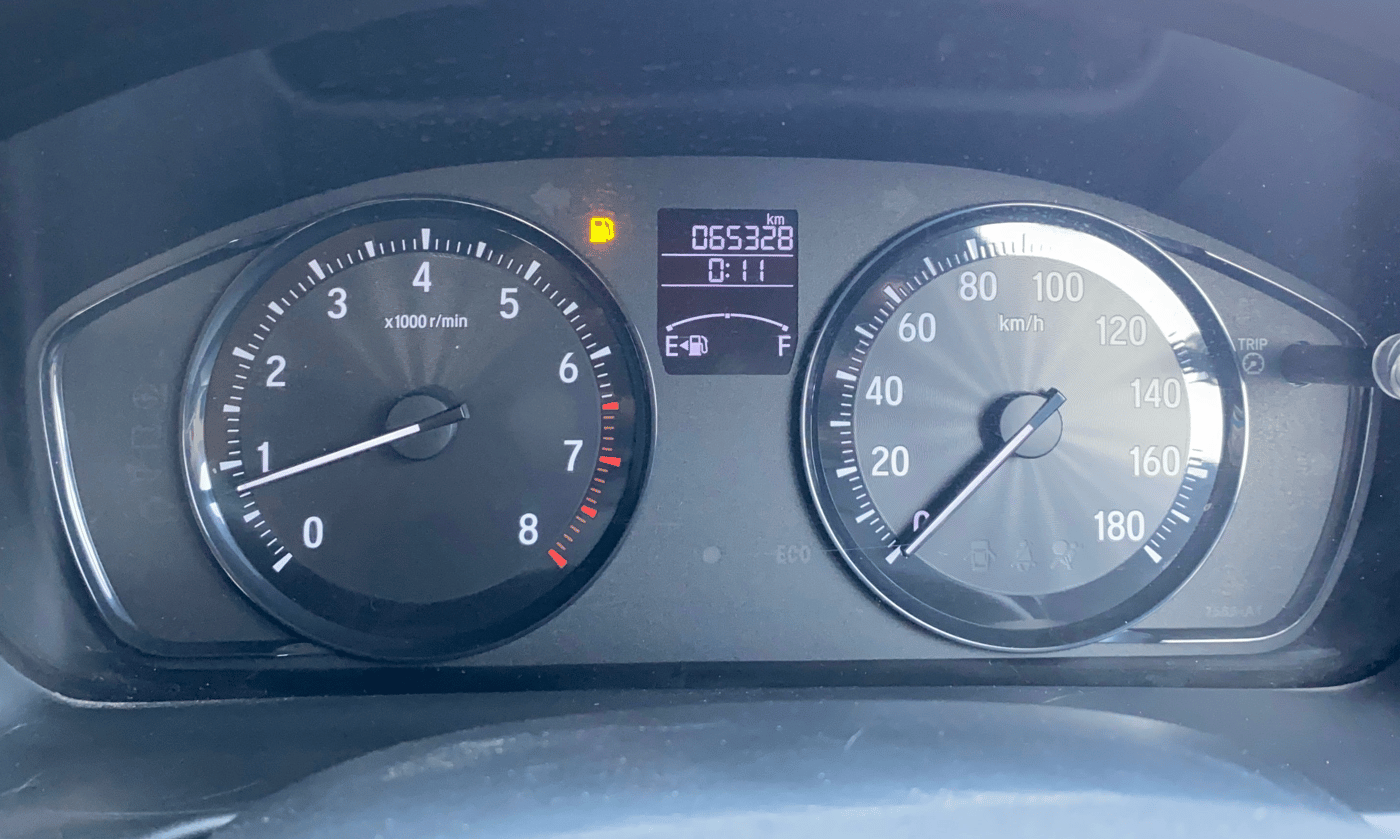 2020 Honda Amaze 1.2L I-VTEC S, CNG, Manual, 65,296 km, Odometer Image