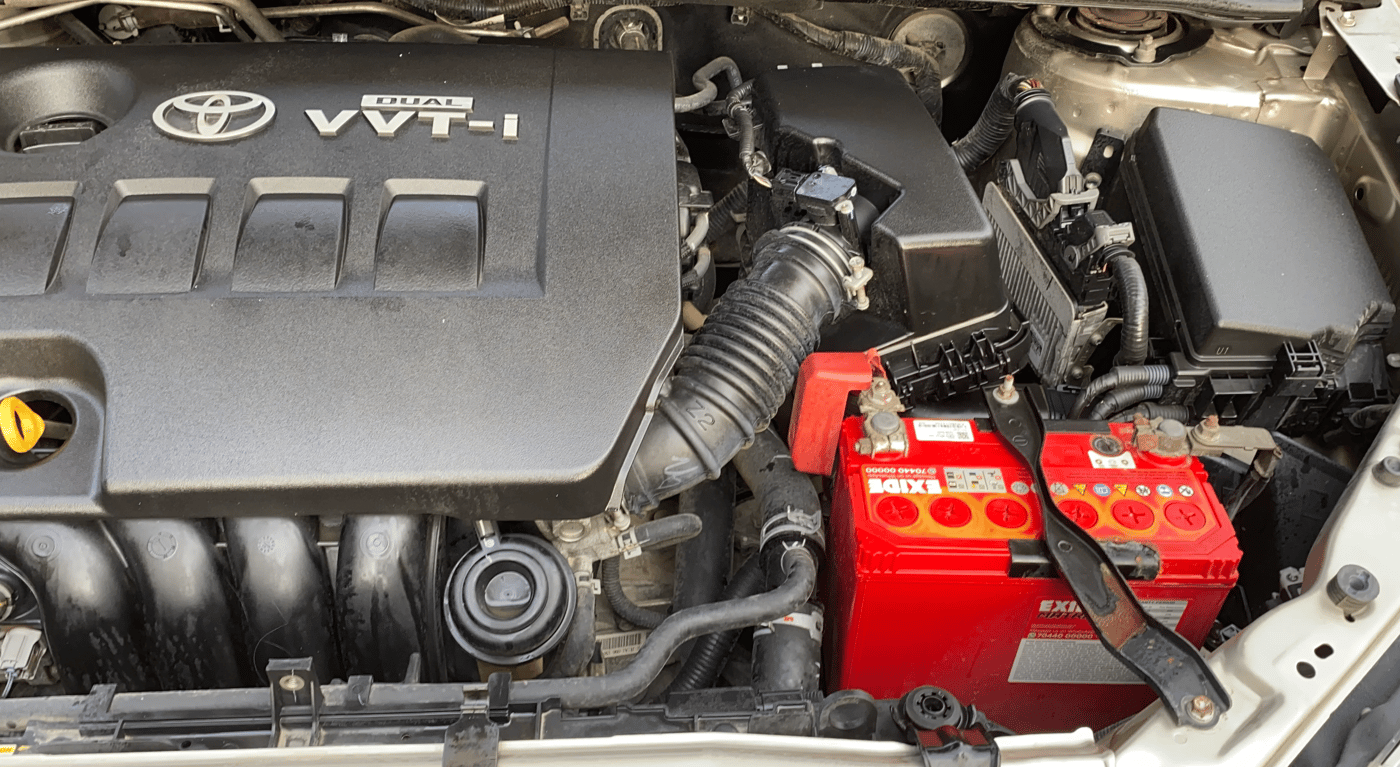 2015 Toyota Corolla Altis VL CVT PETROL, Petrol, Automatic, 60,262 km, Engine View - Left