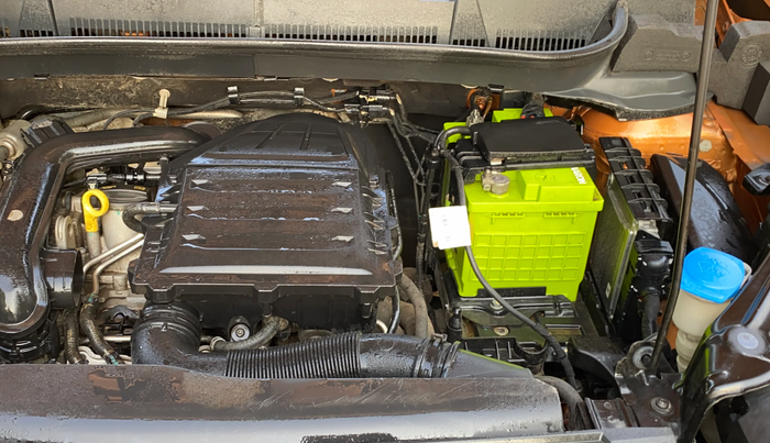 2021 Skoda KUSHAQ STYLE 1.0L TSI AT, Petrol, Automatic, 87,068 km, Engine View - Left