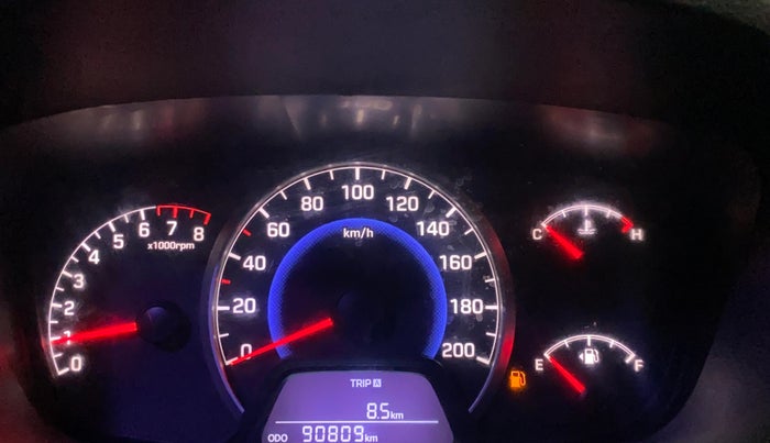 2016 Hyundai Grand i10 SPORTZ 1.2 KAPPA VTVT, Petrol, Manual, 90,804 km, Odometer Image