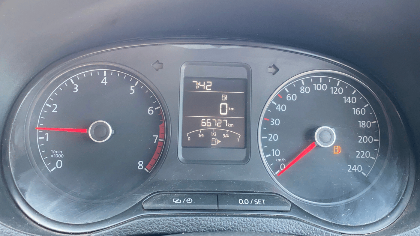 2021 Volkswagen Polo COMFORTLINE 1.0L MPI, Petrol, Manual, 66,794 km, Odometer Image