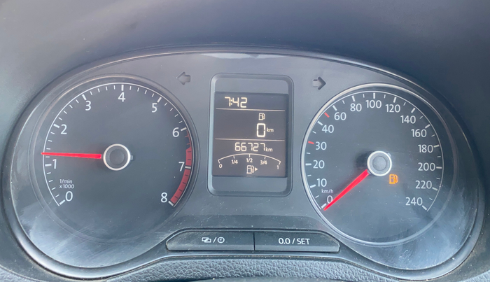 2021 Volkswagen Polo COMFORTLINE 1.0L MPI, Petrol, Manual, 66,725 km, Odometer Image