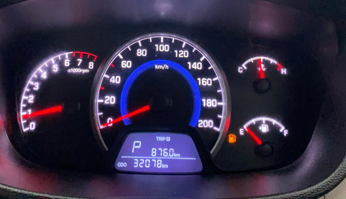 2017 Hyundai Grand i10 MAGNA AT 1.2 KAPPA VTVT, Petrol, Automatic, 32,064 km, Odometer Image