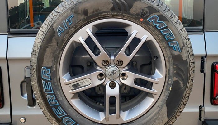 2021 Mahindra Thar LX PETROL HT 4WD AT, Petrol, Automatic, 37,786 km, Spare Tyre