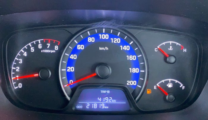 2015 Hyundai Xcent S 1.2, Petrol, Manual, 21,892 km, Odometer Image