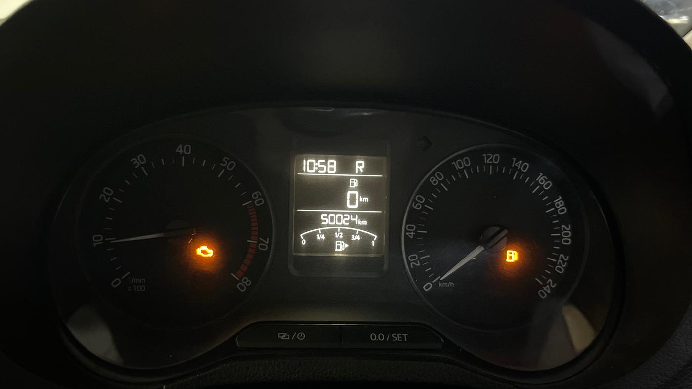 2021 Skoda Rapid AMBITION AT TSI, Petrol, Automatic, 49,975 km, Odometer Image