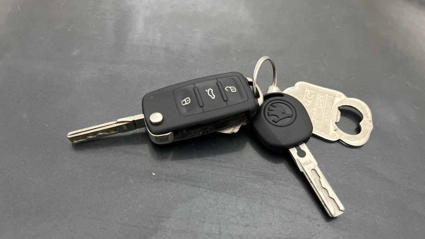 2021 Skoda Rapid AMBITION AT TSI, Petrol, Automatic, 49,975 km, Key Close Up