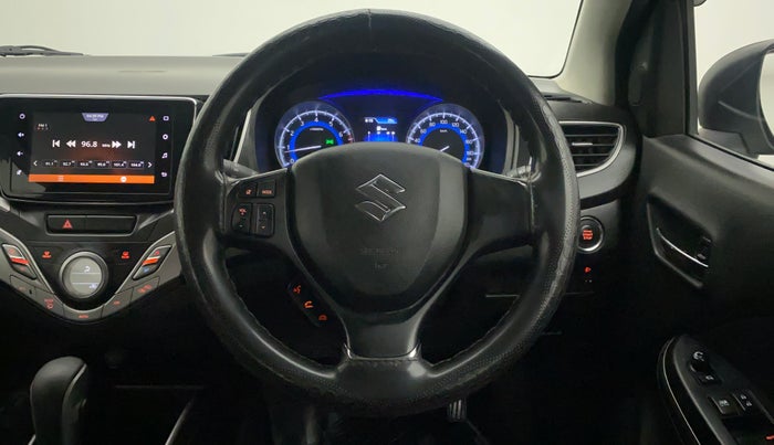 2020 Maruti Baleno ZETA CVT PETROL 1.2, Petrol, Automatic, 43,453 km, Steering Wheel Close Up