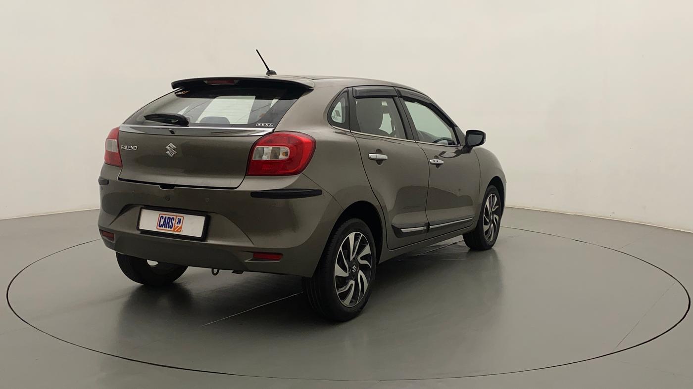 2020 Maruti Baleno ZETA CVT PETROL 1.2, Petrol, Automatic, 43,453 km, Right Back Diagonal