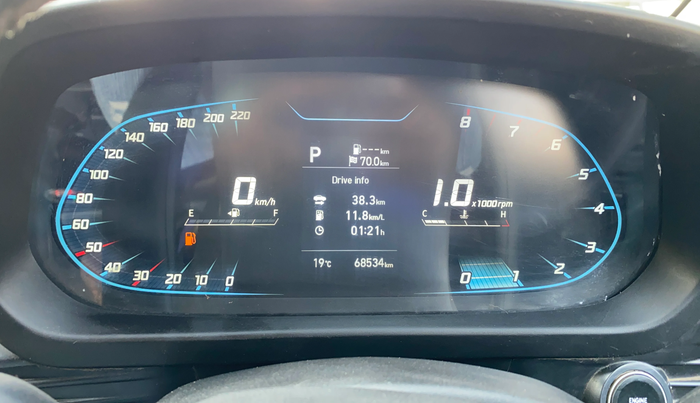 2020 Hyundai NEW I20 ASTA (O) 1.0 TURBO GDI DCT, Petrol, Automatic, 68,482 km, Odometer Image