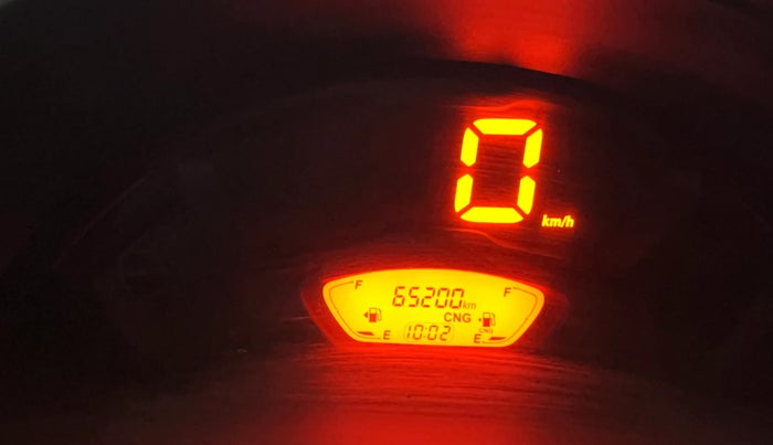 2021 Maruti S PRESSO VXI CNG, CNG, Manual, 65,152 km, Odometer Image