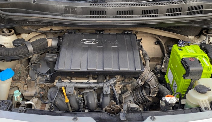 2015 Hyundai Grand i10 SPORTZ 1.2 KAPPA VTVT, Petrol, Manual, 1,44,319 km, Engine View