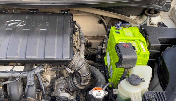 2015 Hyundai Grand i10 SPORTZ 1.2 KAPPA VTVT, Petrol, Manual, 1,44,319 km, Engine View - Left