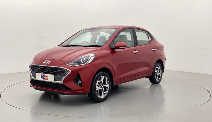 2022 Hyundai AURA SX (O) MT, Petrol, Manual, 3,382 km, Left Front Diagonal