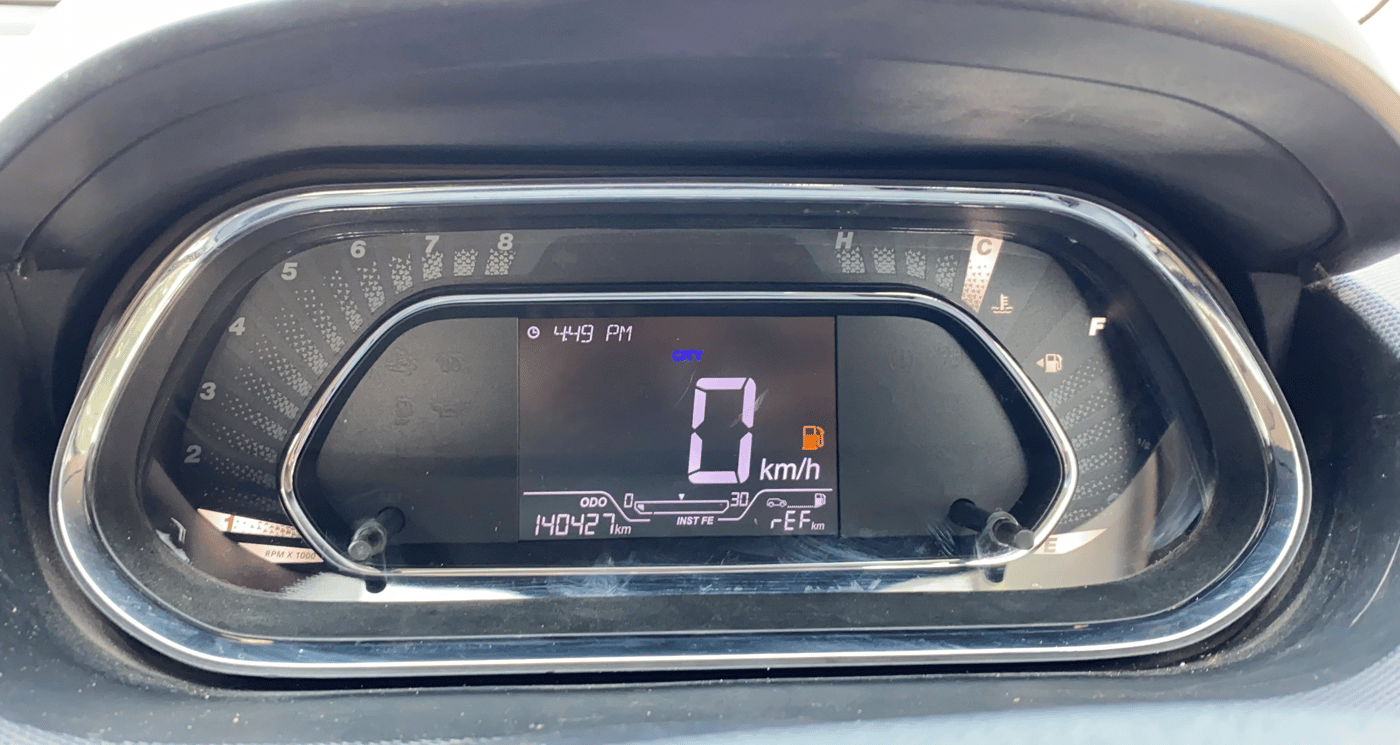 2019 Tata TIGOR XZ PLUS PETROL, CNG, Manual, 1,40,487 km, Odometer Image