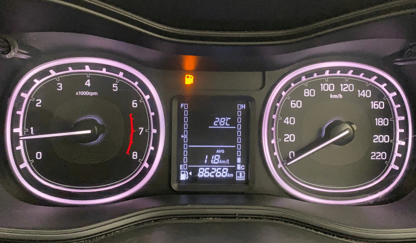 2021 Toyota URBAN CRUISER PREMIUM GRADE MT, Petrol, Manual, 86,267 km, Odometer Image