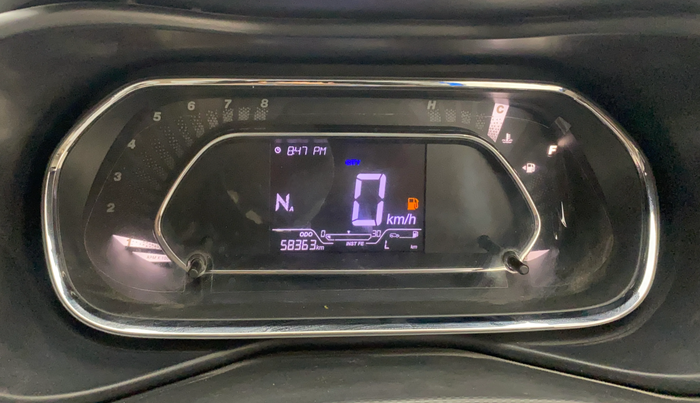 2020 Tata NEXON XZA PLUS PETROL, Petrol, Automatic, 58,338 km, Odometer Image
