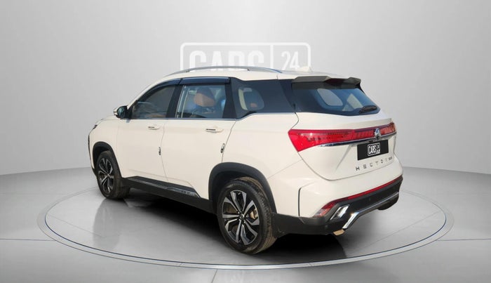 2024 MG HECTOR PLUS SAVVY PRO 1.5 TURBO CVT 7 STR, Petrol, Automatic, 14,063 km, Left Back Diagonal