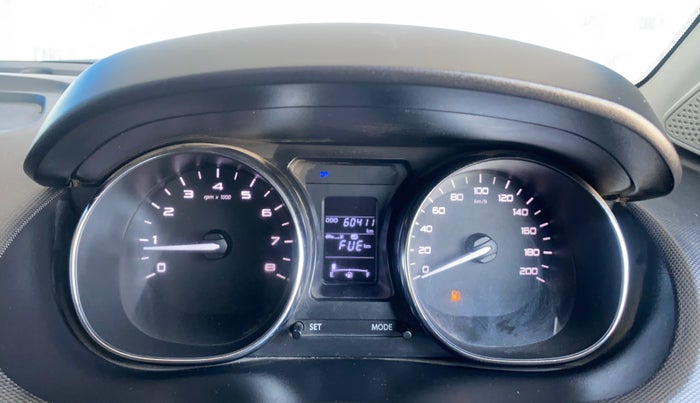 2019 Tata TIGOR XZ PETROL, Petrol, Manual, 60,400 km, Odometer Image